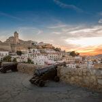 Old town in ibiza